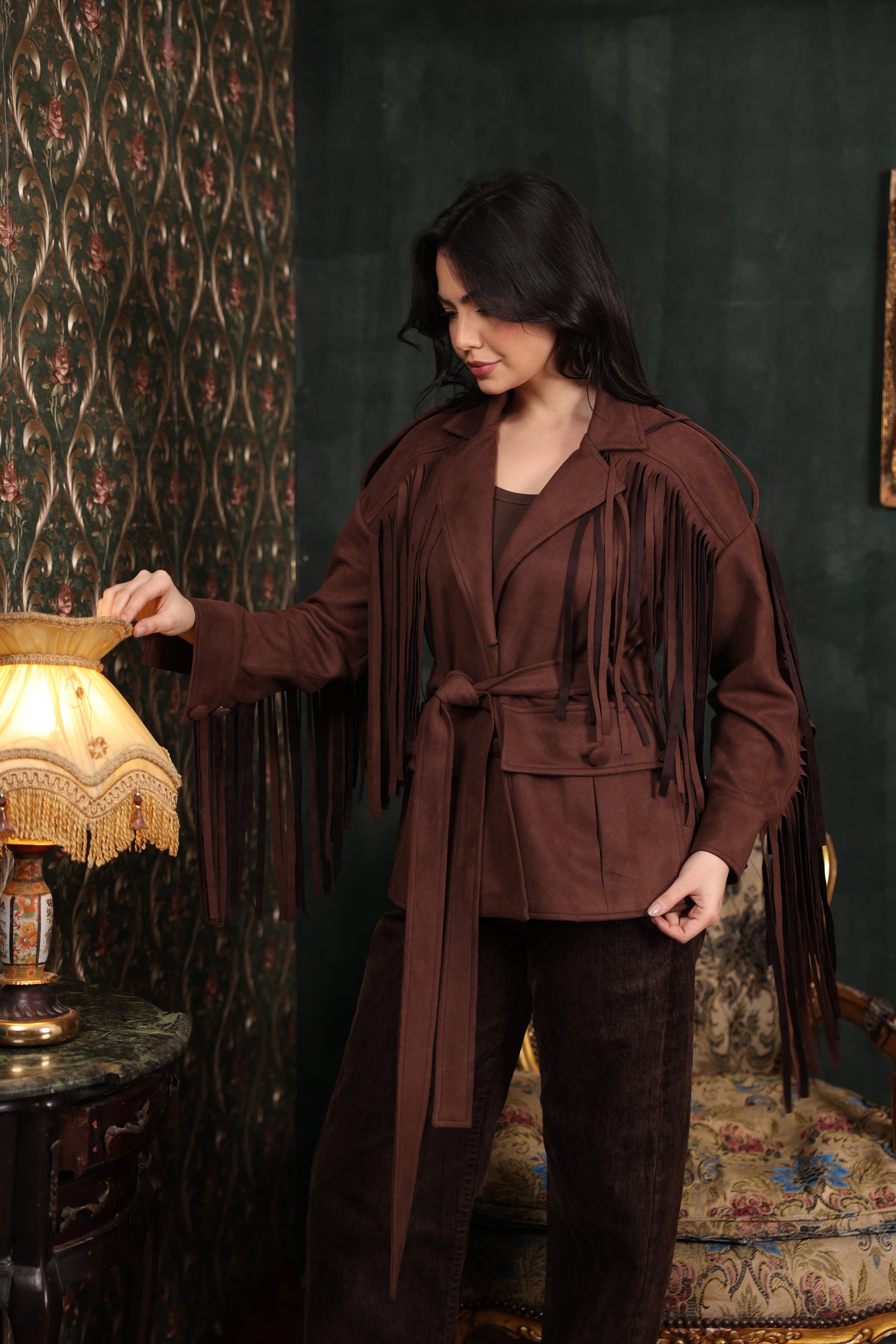 Jacket Ravelle Fringe