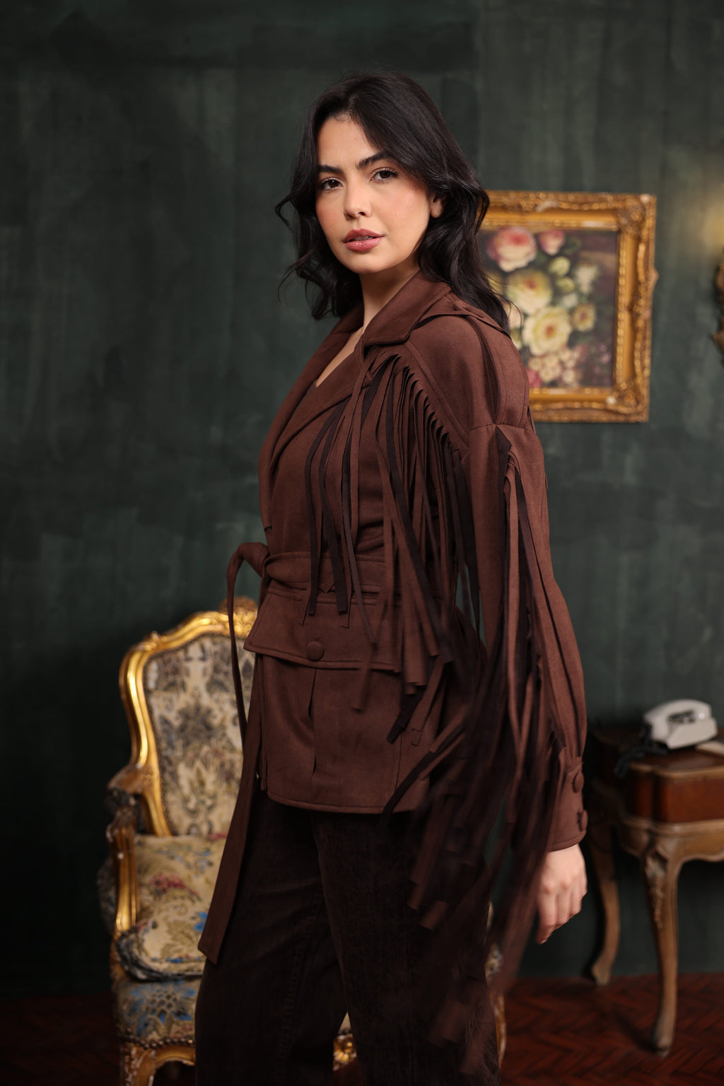 Jacket Ravelle Fringe