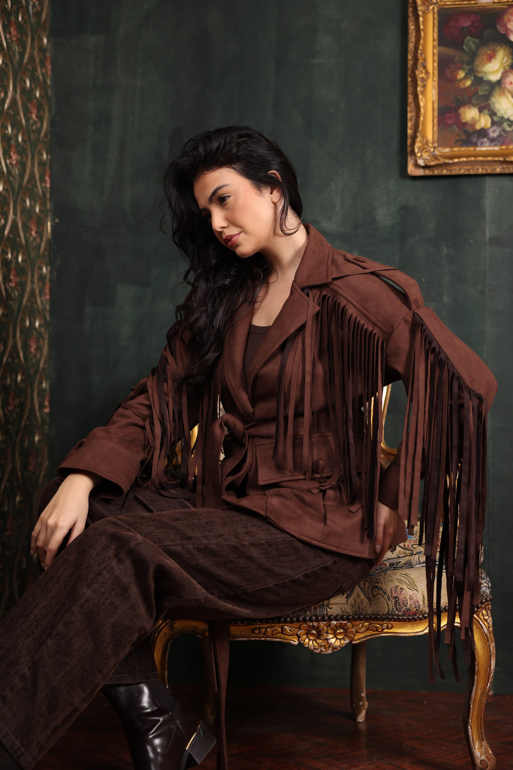 Jacket Ravelle Fringe