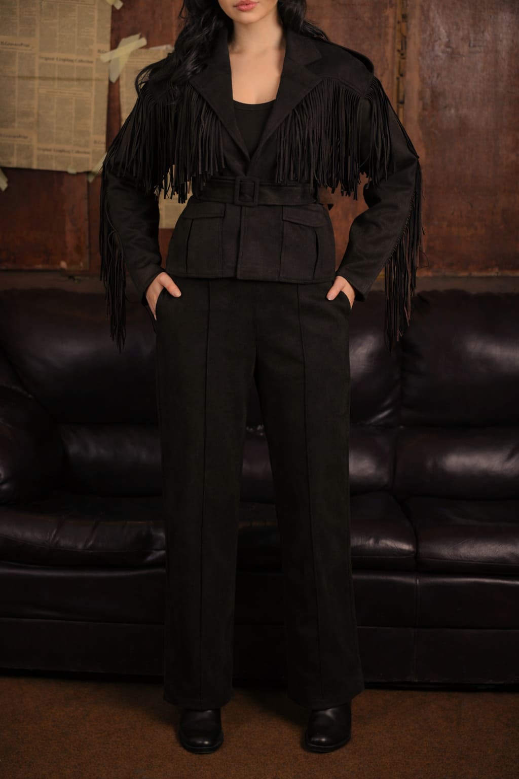 Black Suede Elite Set