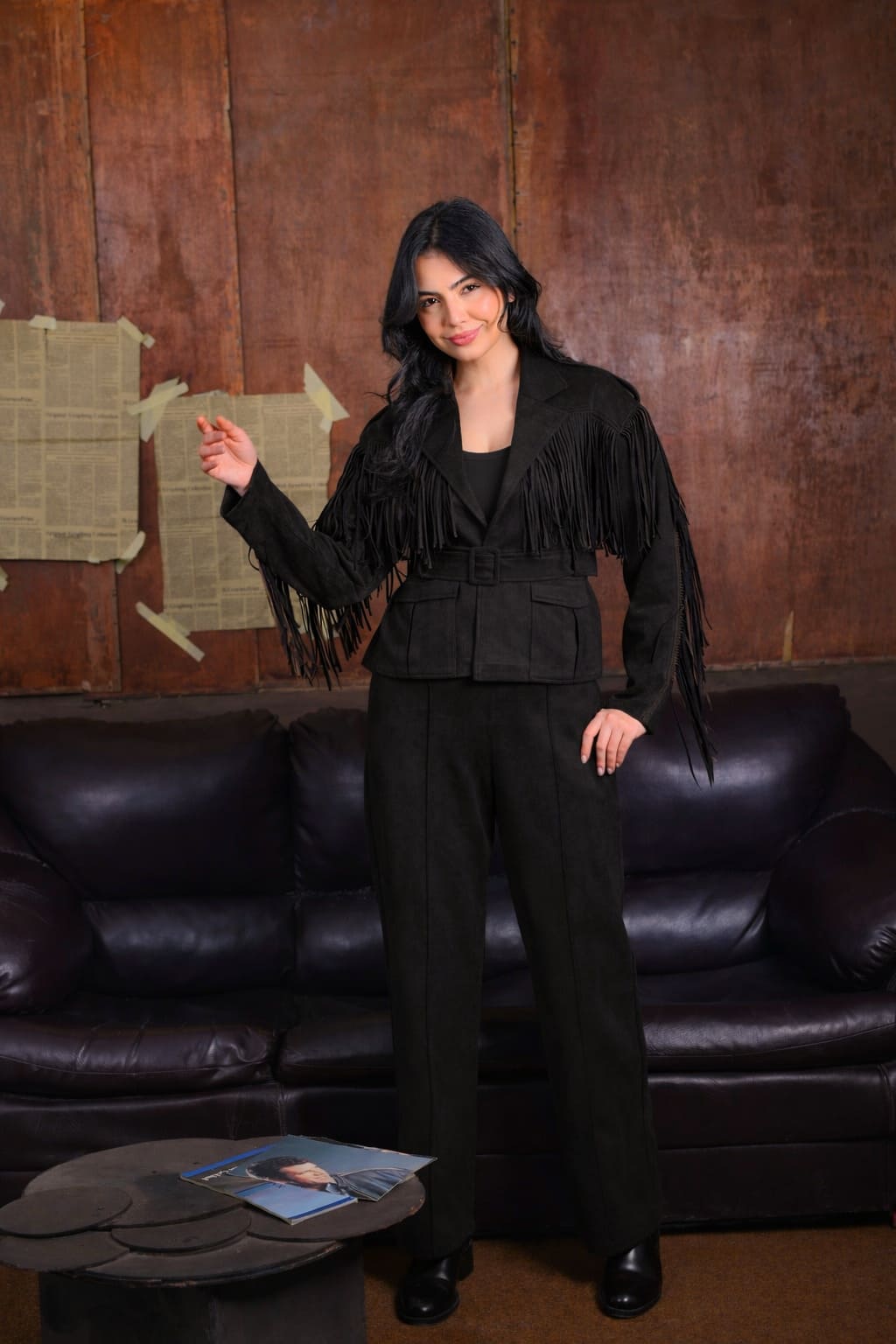 Black Suede Elite Set